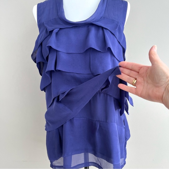 Vero Moda royal blue blouse - Picture 5 of 8